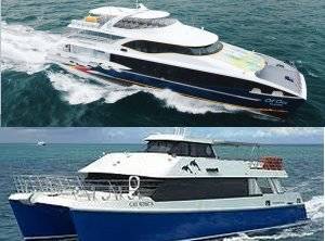 Boat Cat Coco Mahe / La Digue (ECO Class Coco de Mer) via Praslin  >>>>>> RATES 2023